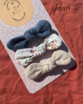 Barrettes Aux Tissus Fleuris