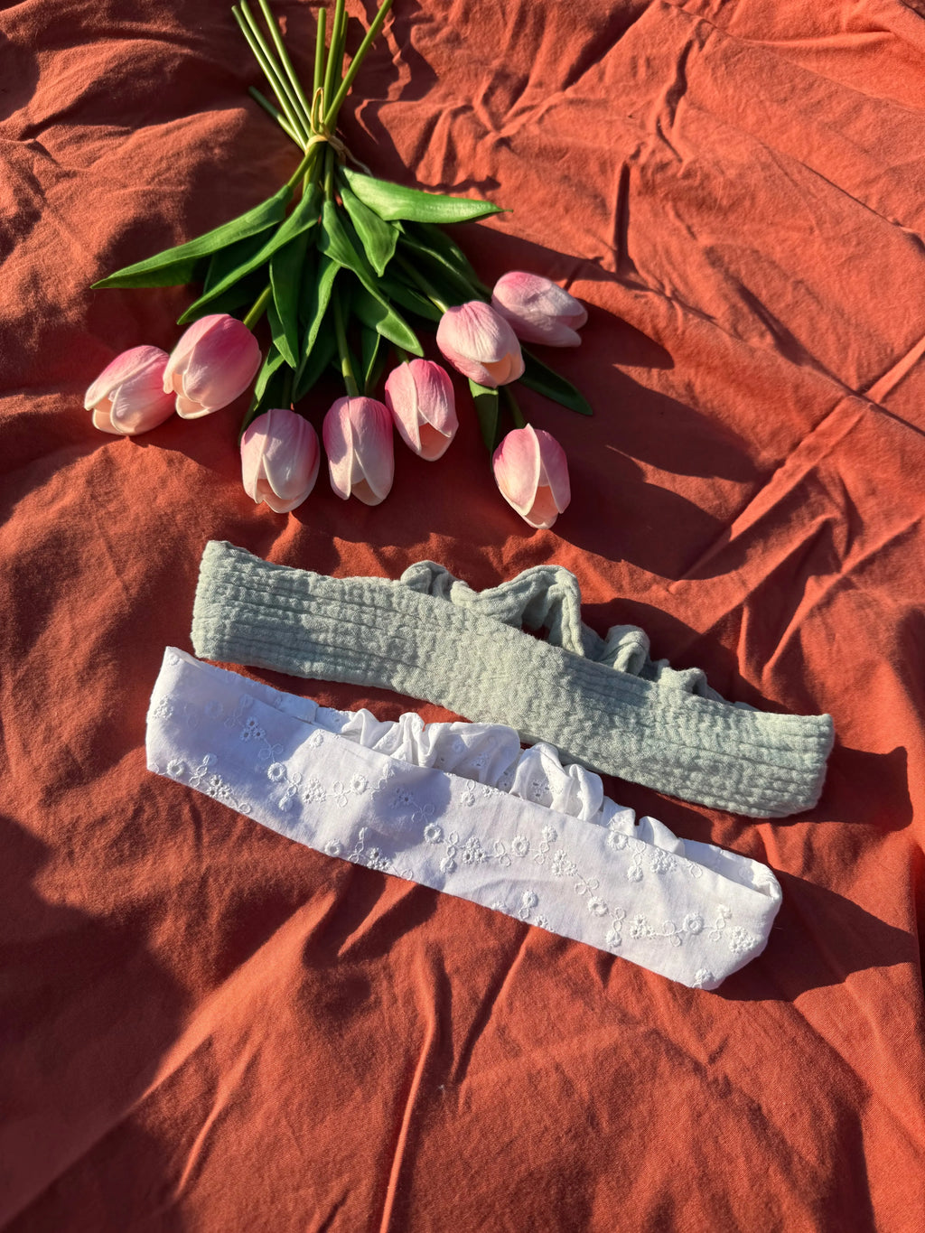 Bandeau pour cheveux Aux Tissus Fleuris