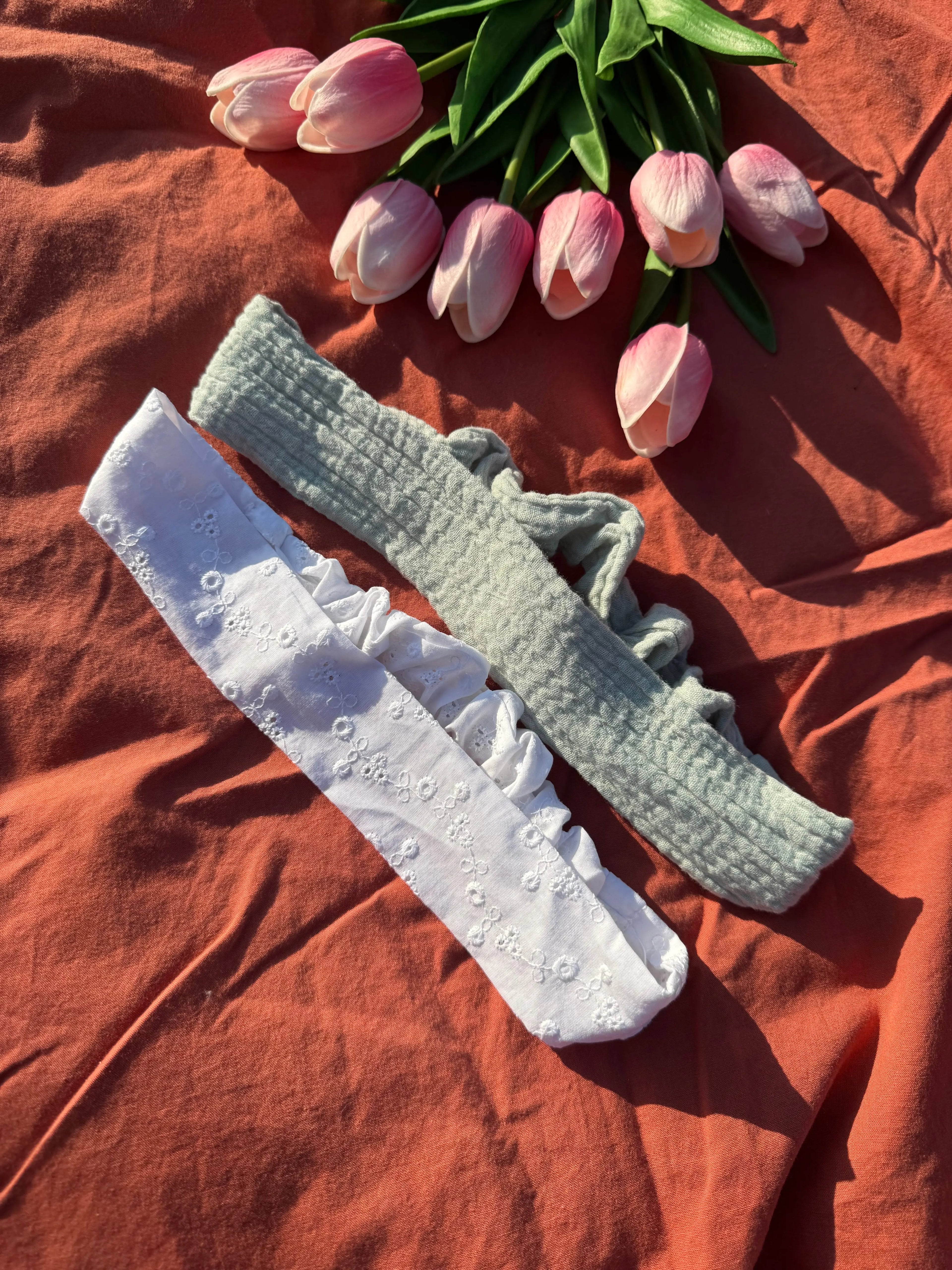 Bandeau pour cheveux Aux Tissus Fleuris