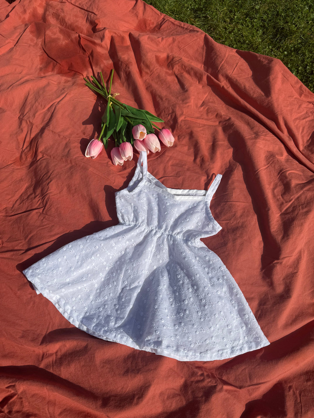 Robe Ilona - Enfant Aux Tissus Fleuris