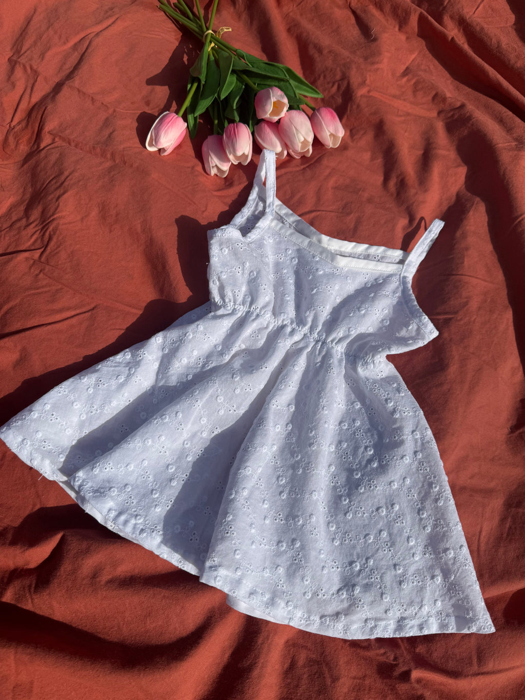 Robe Ilona - Enfant Aux Tissus Fleuris