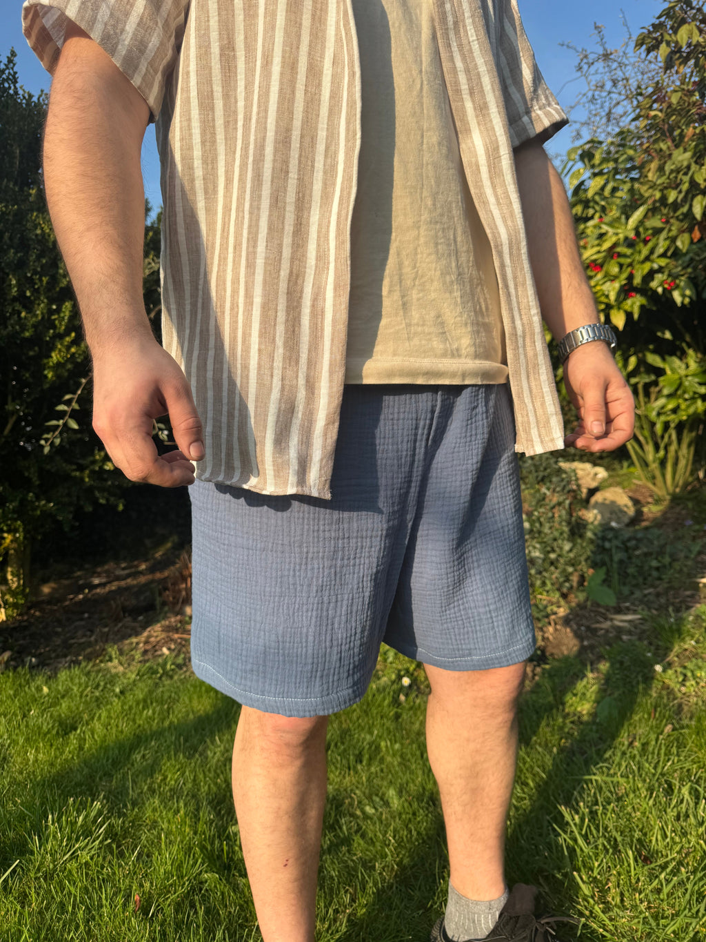 Short Lucas - Homme Aux Tissus Fleuris