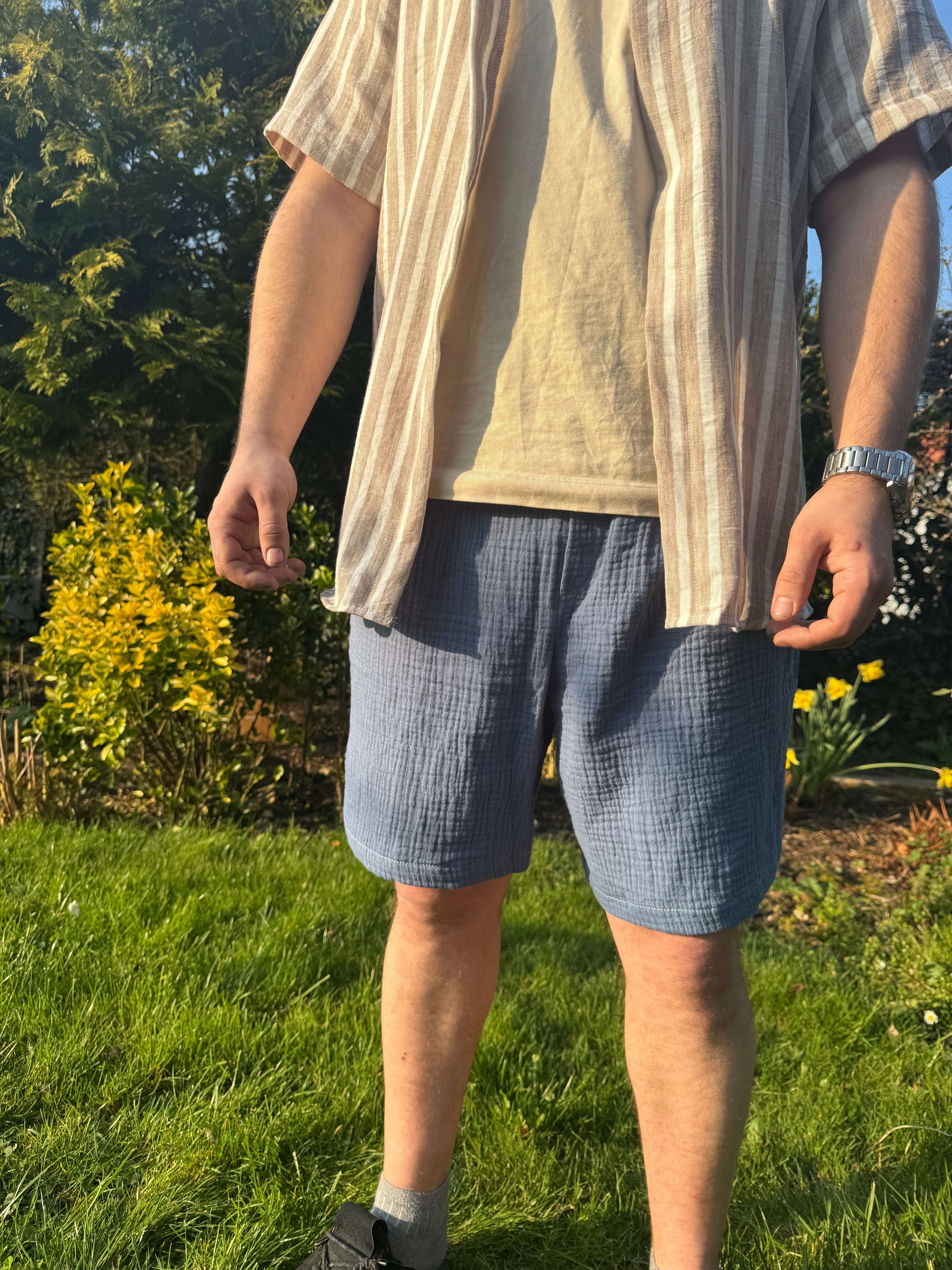 Short Lucas - Homme Aux Tissus Fleuris