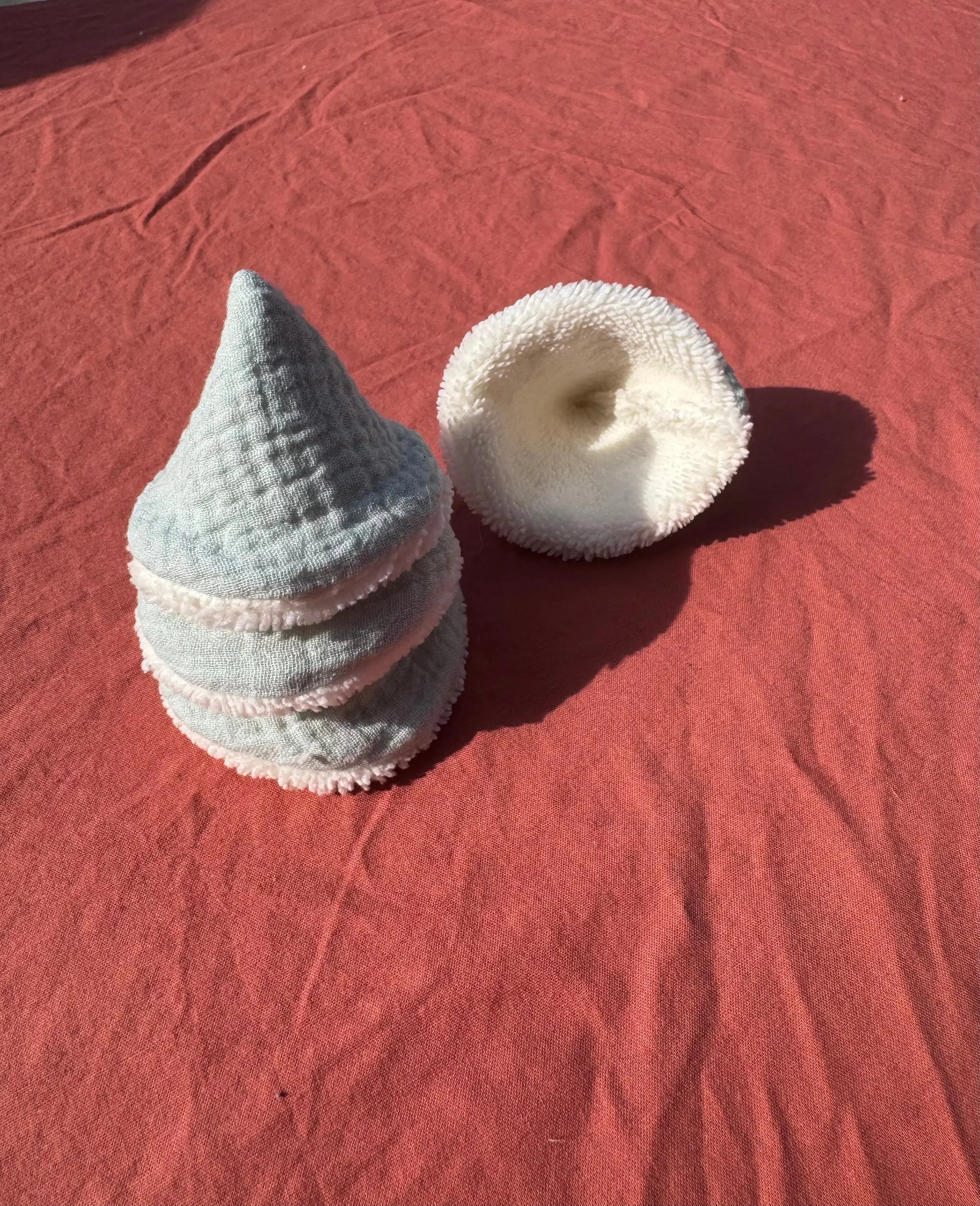 Lot de 4 Tipis à pipi Aux Tissus Fleuris