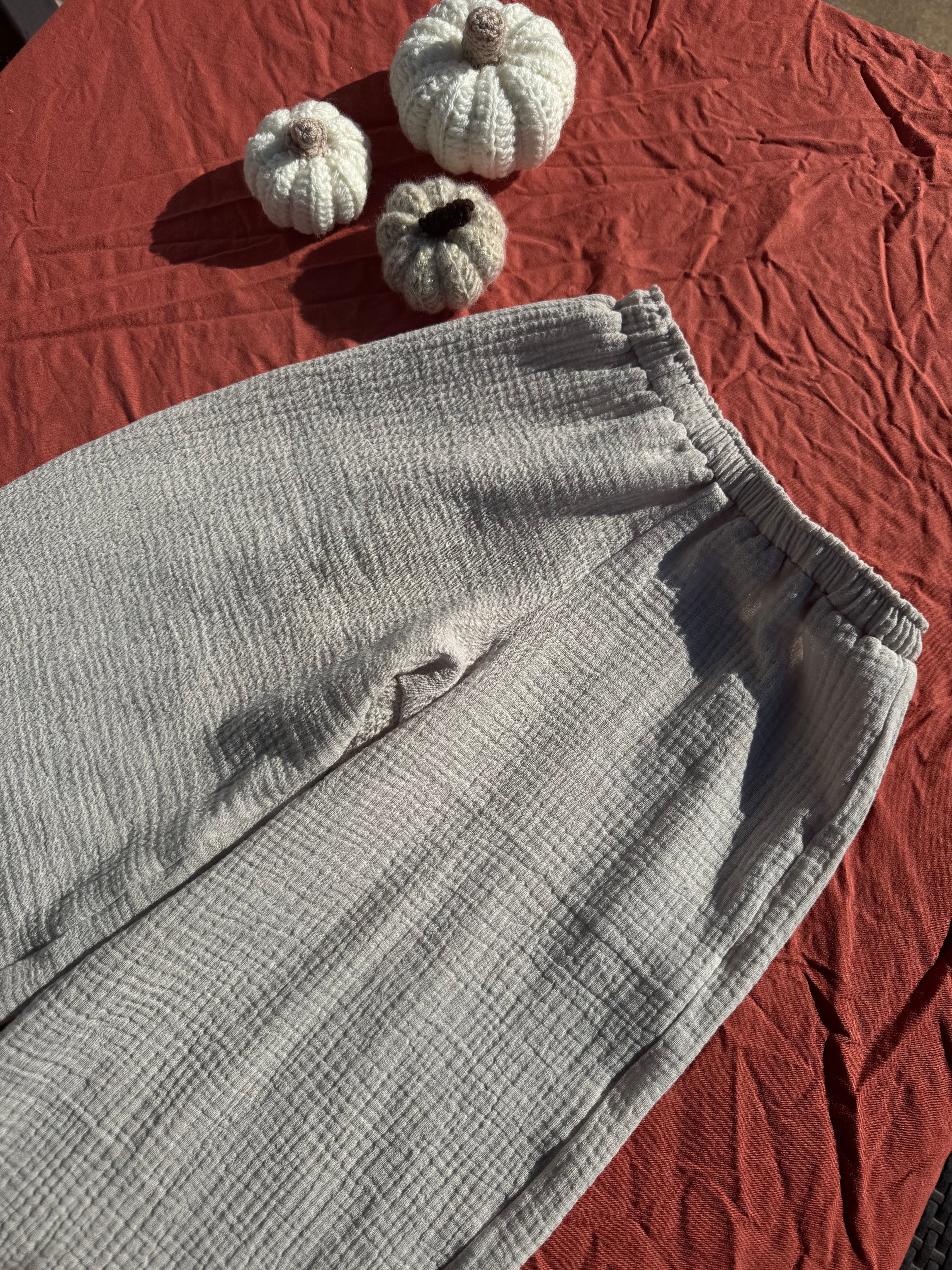Pantalon Chloé - enfant Aux Tissus Fleuris