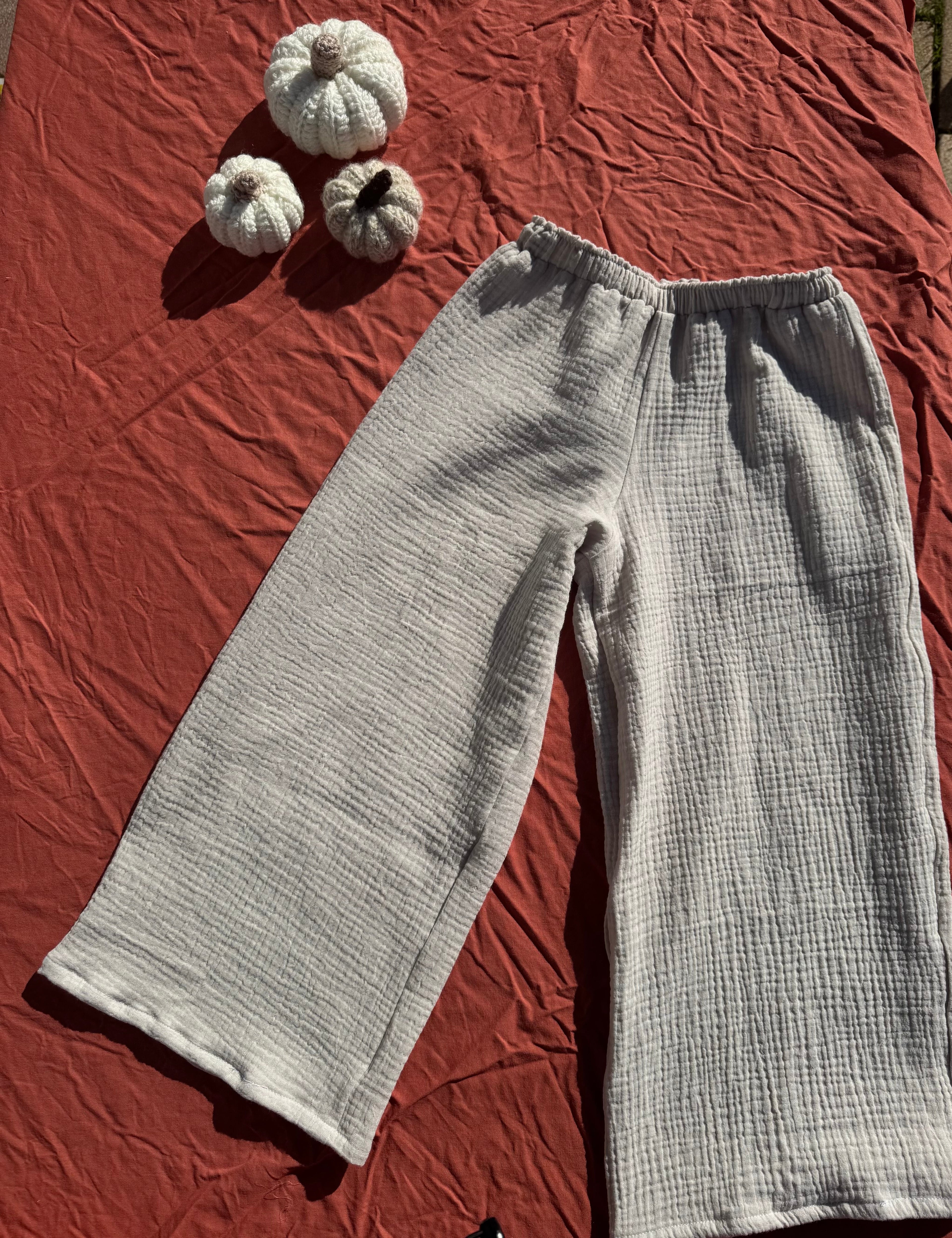 Pantalon Chloé - enfant Aux Tissus Fleuris