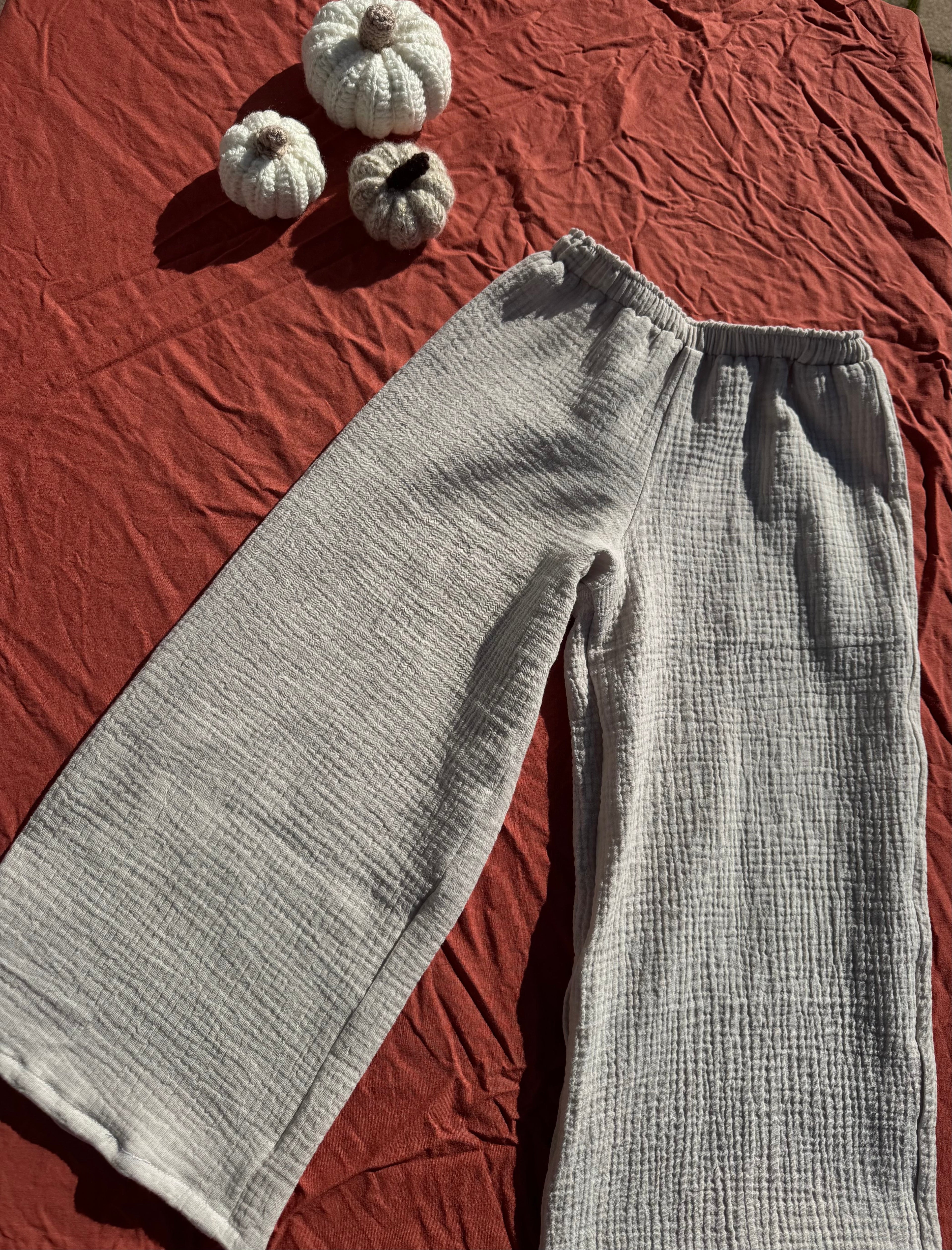 Pantalon Chloé - enfant Aux Tissus Fleuris