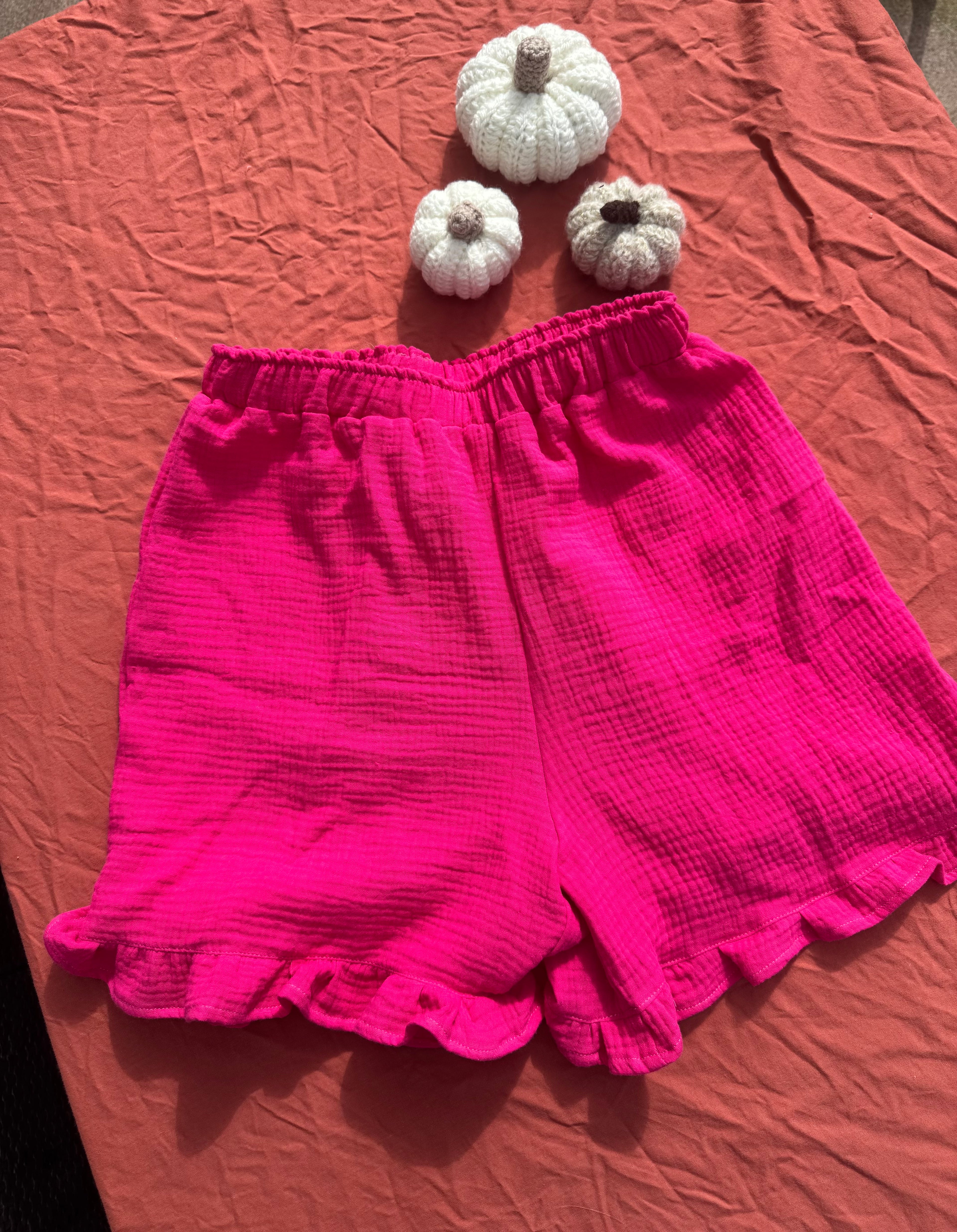 Short Léna - Femme Aux Tissus Fleuris