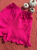 Short Léna - Femme Aux Tissus Fleuris