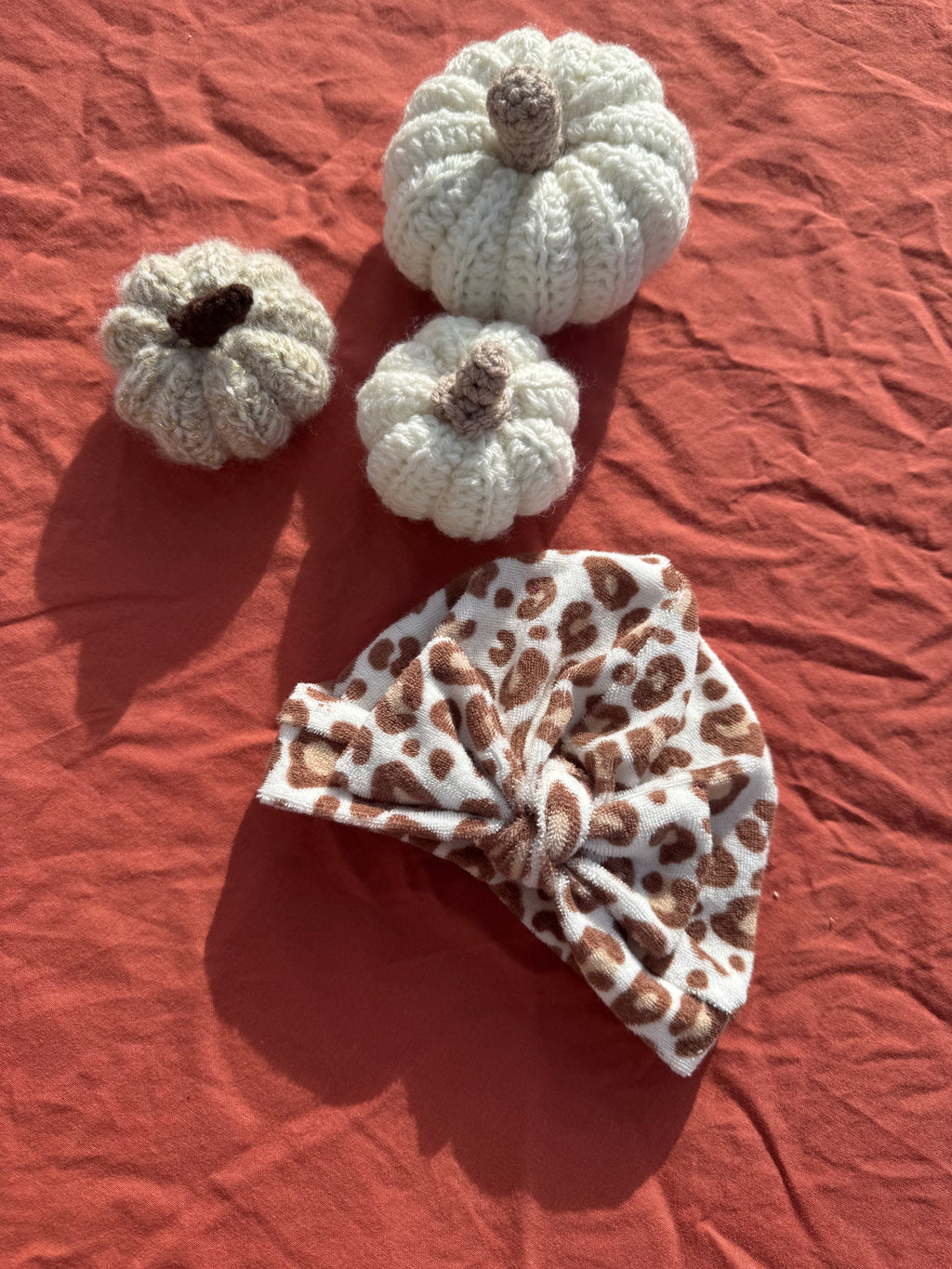 Turban - bébé Aux Tissus Fleuris