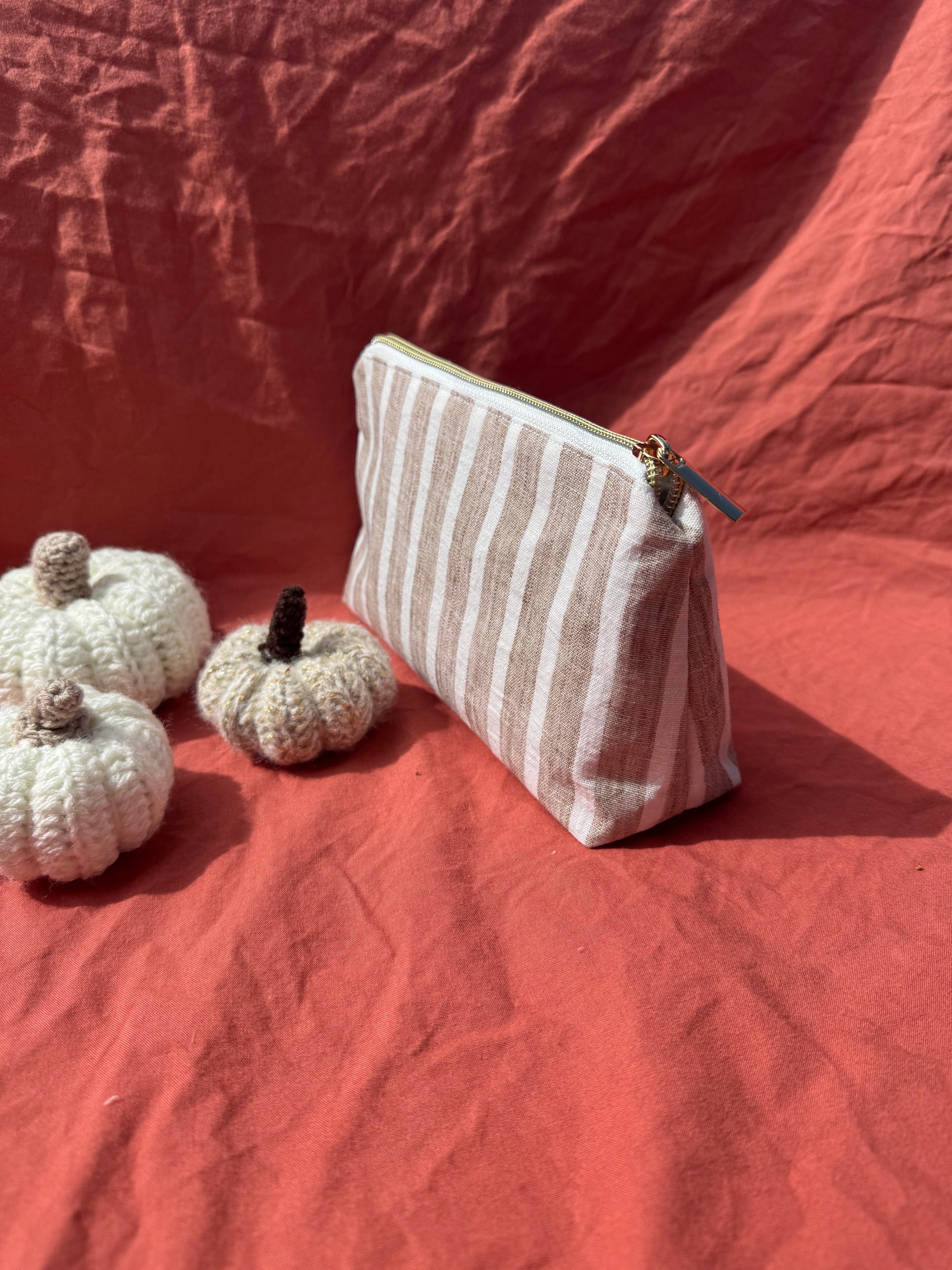 Trousse Aline Aux Tissus Fleuris