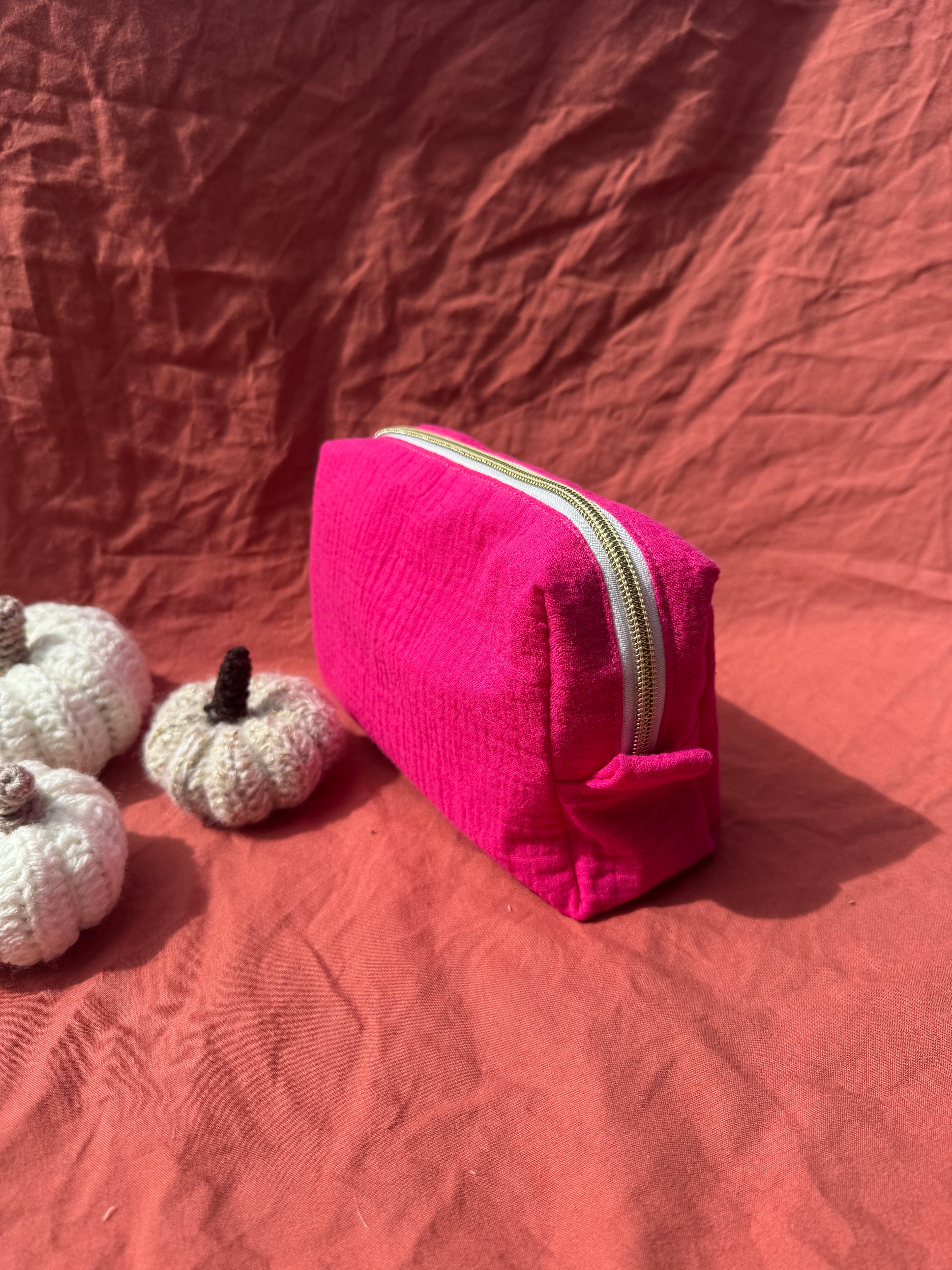 Trousse Michèle Aux Tissus Fleuris